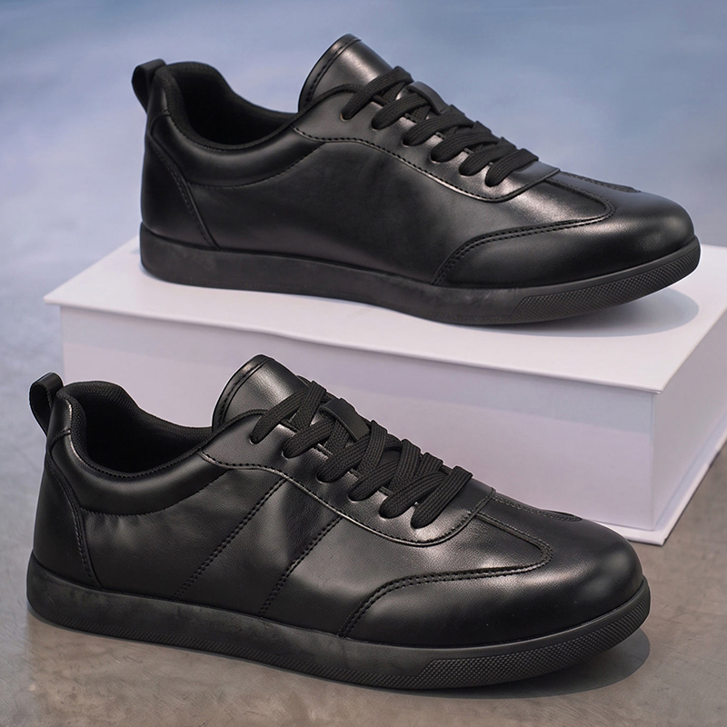 Scarpe da uomo in vera pelle,  - Men Formal Wear All Black recensione e prezzo